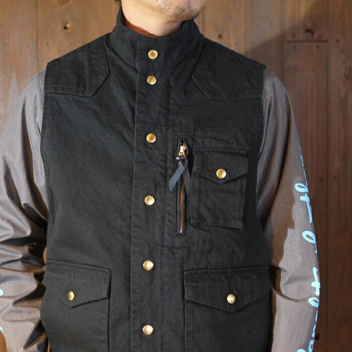 Langlitz Leathers ラングリッツレザーズ【B.D. RIDING VEST】デニム