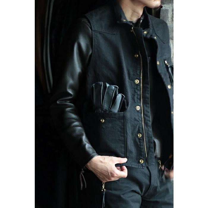 Langlitz Leathers ラングリッツレザーズ【B.D. RIDING VEST】デニム