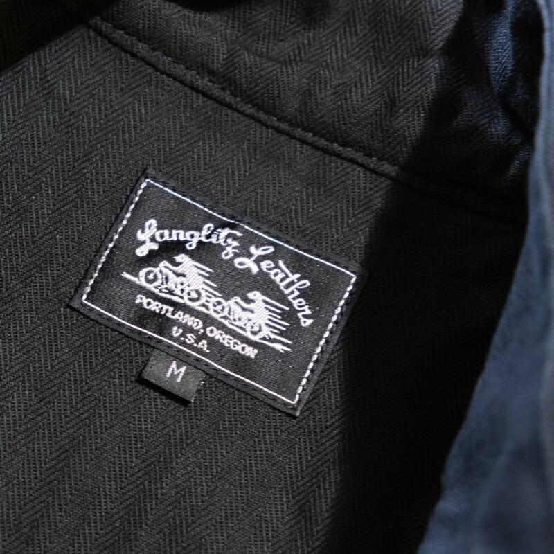 Langlitz Leathers ラングリッツレザーズ【B.D. RIDING VEST】デニム