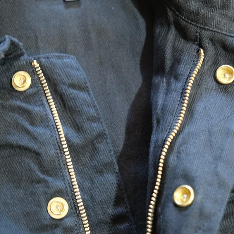 Langlitz Leathers ラングリッツレザーズ【B.D. RIDING VEST】デニム
