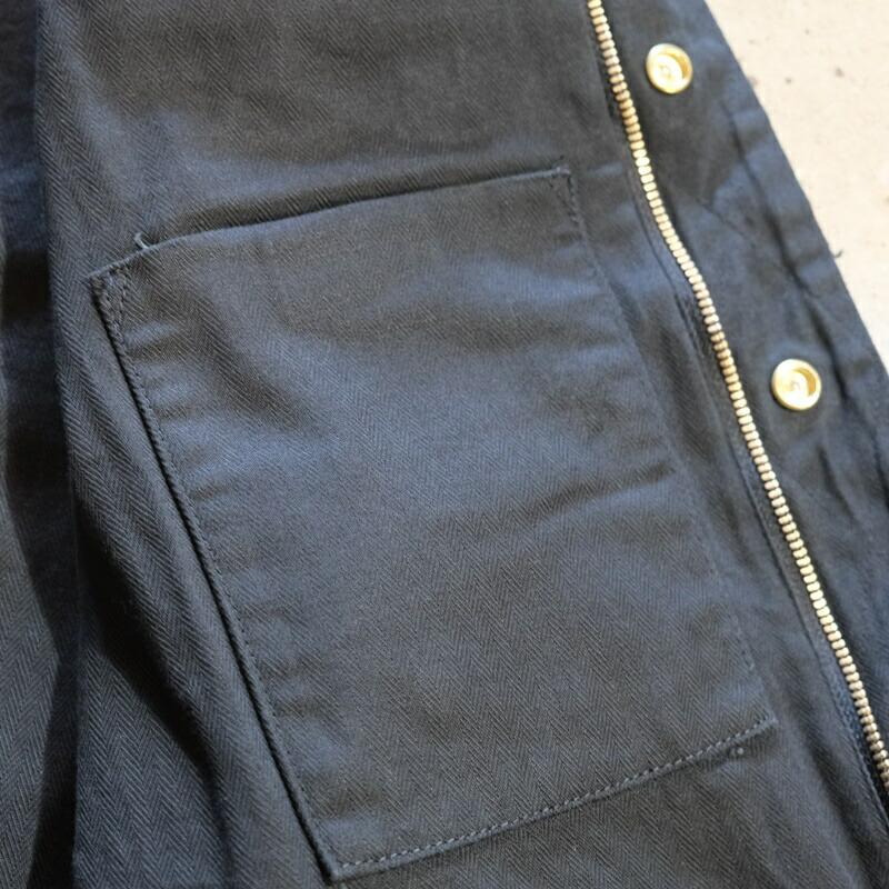 Langlitz Leathers ラングリッツレザーズ【B.D. RIDING VEST】デニム