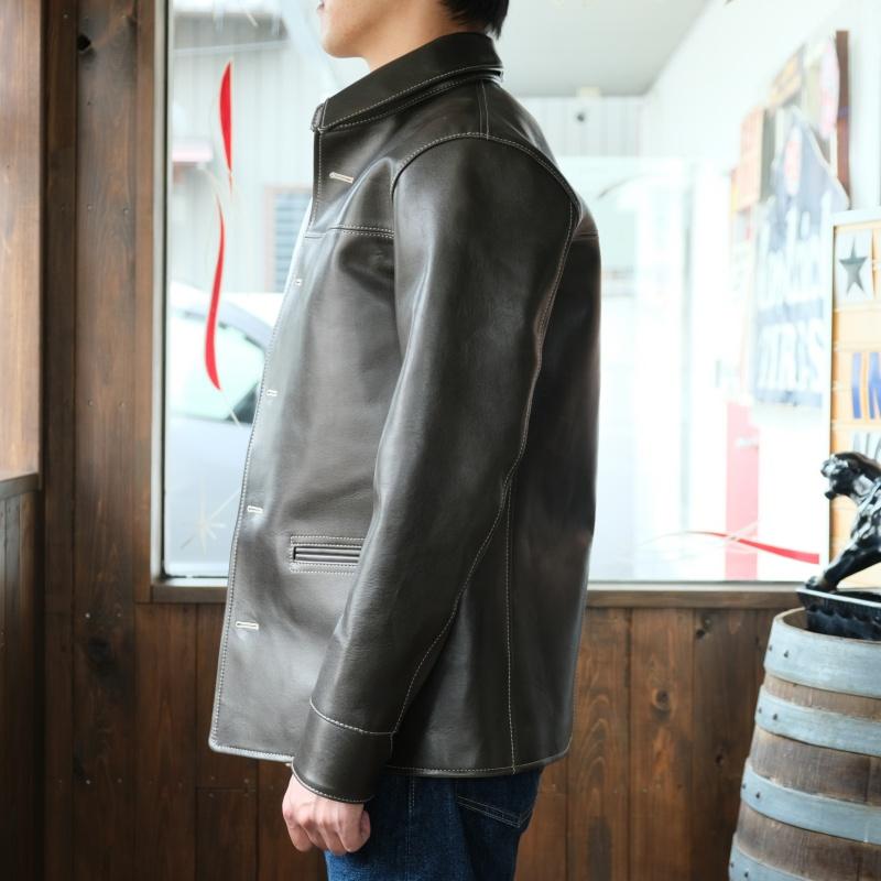 Y'2 LEATHER ワイツーレザー【EC-76】【ECO HORSE 30'S CAR COAT Y'2 LEATHER ワイツーレザー【EC-76】【ECO HORSE 30'S CAR COAT