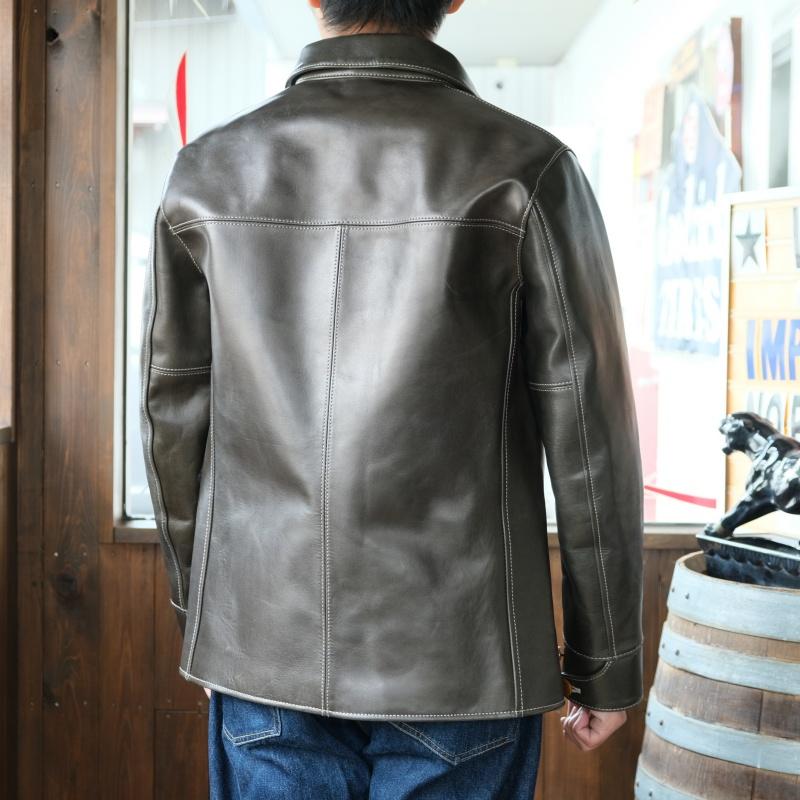 Y'2 LEATHER ワイツーレザー【EC-76】【ECO HORSE 30'S CAR COAT Y'2 LEATHER ワイツーレザー【EC-76】【ECO HORSE 30'S CAR COAT