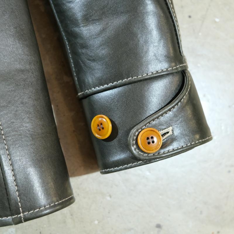 Y'2 LEATHER ワイツーレザー【EC-76】【ECO HORSE 30'S CAR COAT Y'2 LEATHER ワイツーレザー【EC-76】【ECO HORSE 30'S CAR COAT
