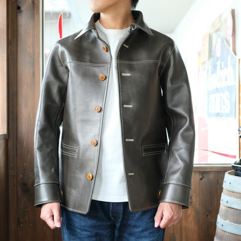 Y'2 LEATHER ワイツーレザー【EC-76】【ECO HORSE 30'S CAR COAT Y'2 LEATHER ワイツーレザー【EC-76】【ECO HORSE 30'S CAR COAT