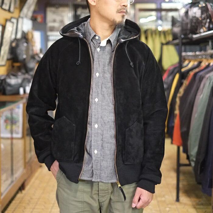 Y'2 LEATHER ワイツーレザー【TB-152】【STEER.SUEDE HOODED PARKA
