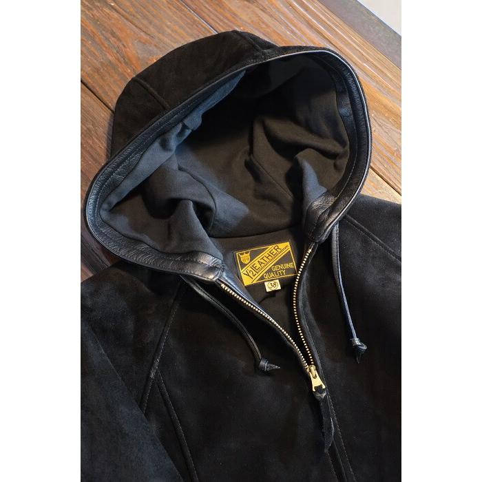 Y'2 LEATHER ワイツーレザー【TB-152】【STEER.SUEDE HOODED PARKA