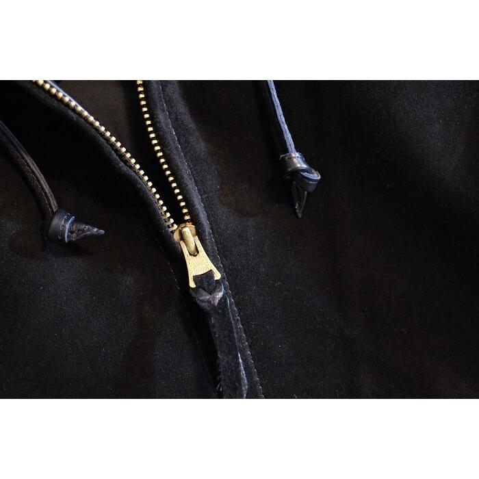 Y'2 LEATHER ワイツーレザー【TB-152】【STEER.SUEDE HOODED PARKA