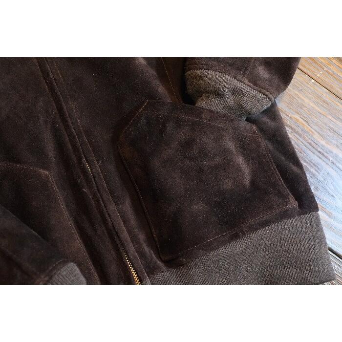 Y'2 LEATHER ワイツーレザー【TB-152】【STEER.SUEDE HOODED PARKA