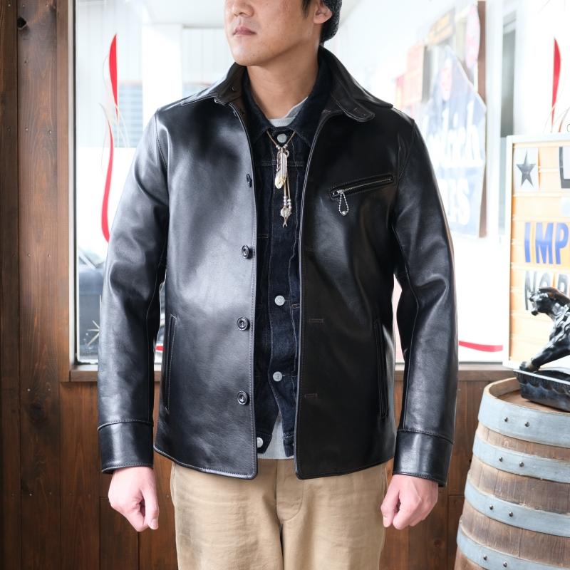 Y'2 LEATHER ワイツーレザー【EC-77】【ECO HORSE LIGHT CAR COAT