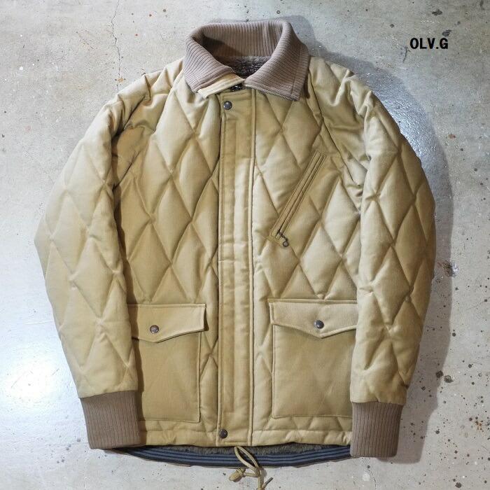 WESTRIDE ウエストライド【ALL NEW RACING DOWN JKT2 WIND GUARD】≪MILITARY CORD≫≪RELAX FIT≫レーシングダウン ミリタリーコード MADE IN JAPANの画像