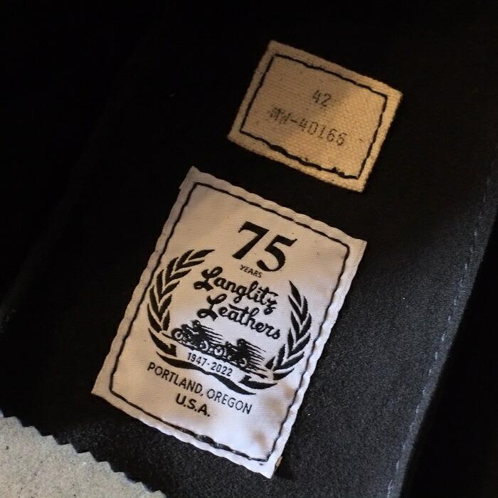 Langlitz Leathers ラングリッツレザーズ【K9】≪別注BLACK