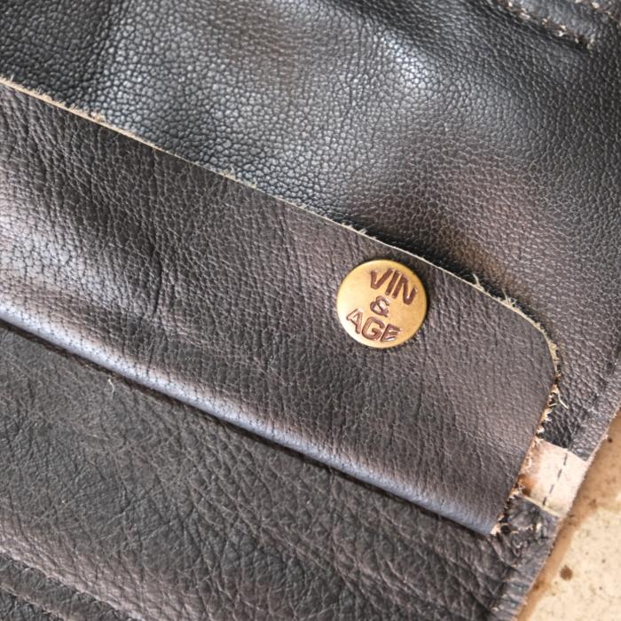 Vin＆Age ヴィンアンドエイジ【VTB1】【LEATHER TOOL ROLL】 レザー