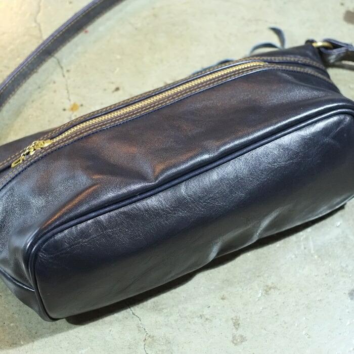 Y'2 LEATHER ワイツーレザー【BG-02】HORSE HIDE SHOULDER BAG