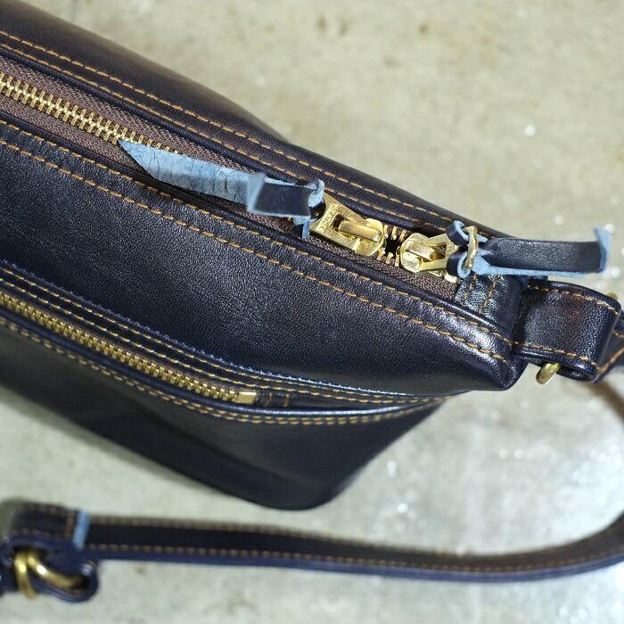 Y'2 LEATHER ワイツーレザー【BG-02】HORSE HIDE SHOULDER BAG
