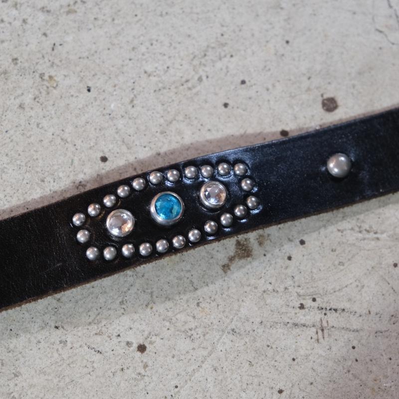 HTC エイチティーシー【STUDS BELT Stadium Stone 1.25】スタッズベルト Hollywood Trading Companyの画像