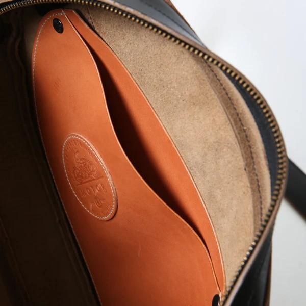 MOTOR NEW VINTAGE モーター【HORWEEN CHROMEXCEL BODY BAG】≪BLACK
