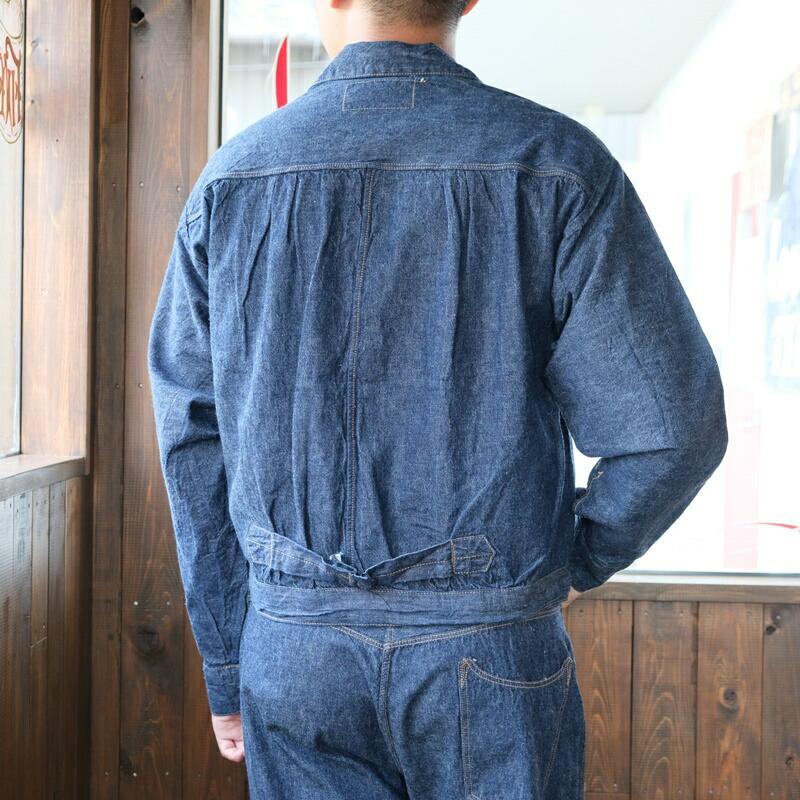 TCB jeans(ティーシービージーンズ)Good Luck Jacket (グッドラックジャケット)デニムジャケット Gジャン 10ozオリジナルデニム日本製 コットン100%｜lahaina-mie｜16