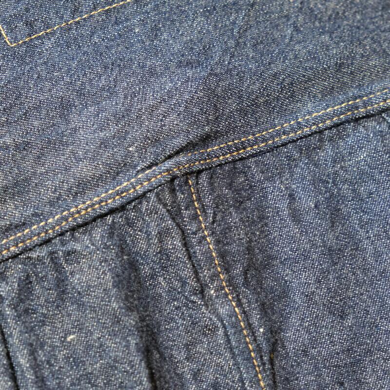 TCB jeans(ティーシービージーンズ)Good Luck Jacket (グッドラックジャケット)デニムジャケット Gジャン 10ozオリジナルデニム日本製 コットン100%｜lahaina-mie｜09