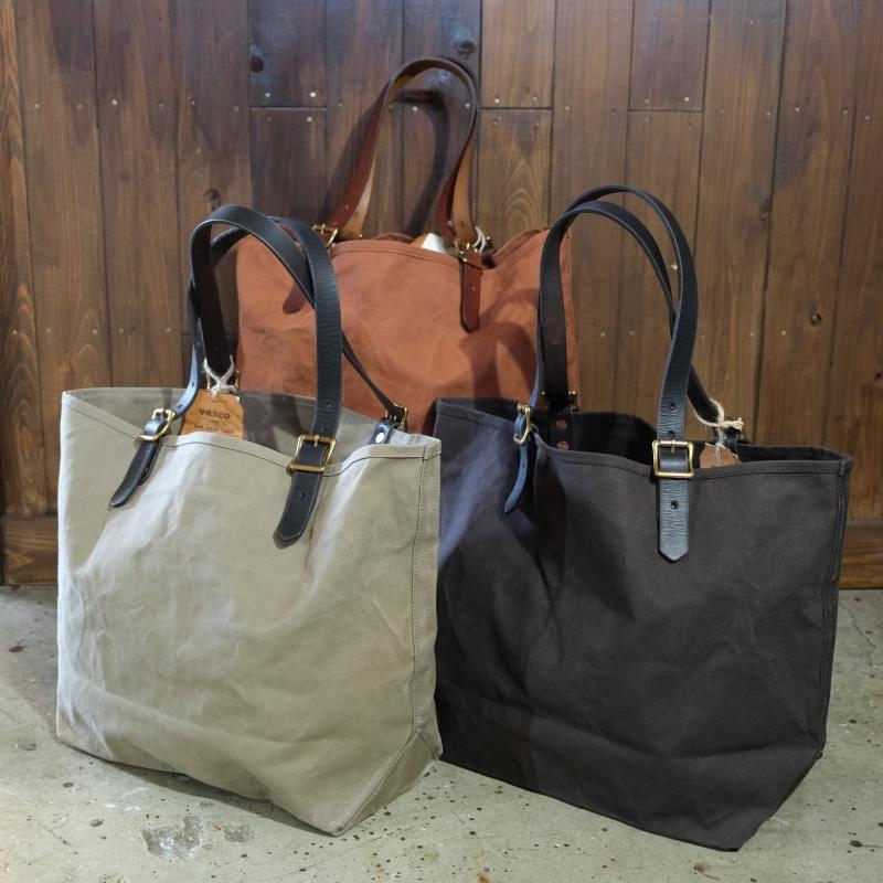 VASCO ヴァスコ【VS-264】【CANVAS×LEATHER TRAVEL TOTE BAG 