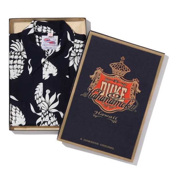 DUKE KAHANAMOKU デュークカハナモク【DK36201】【SPECIAL EDITION “DUKE'S PINEAPPLE” (SHORT SLEEVE) 】 パイナップル ハワイアン アロハシャツ RAYON100%_14