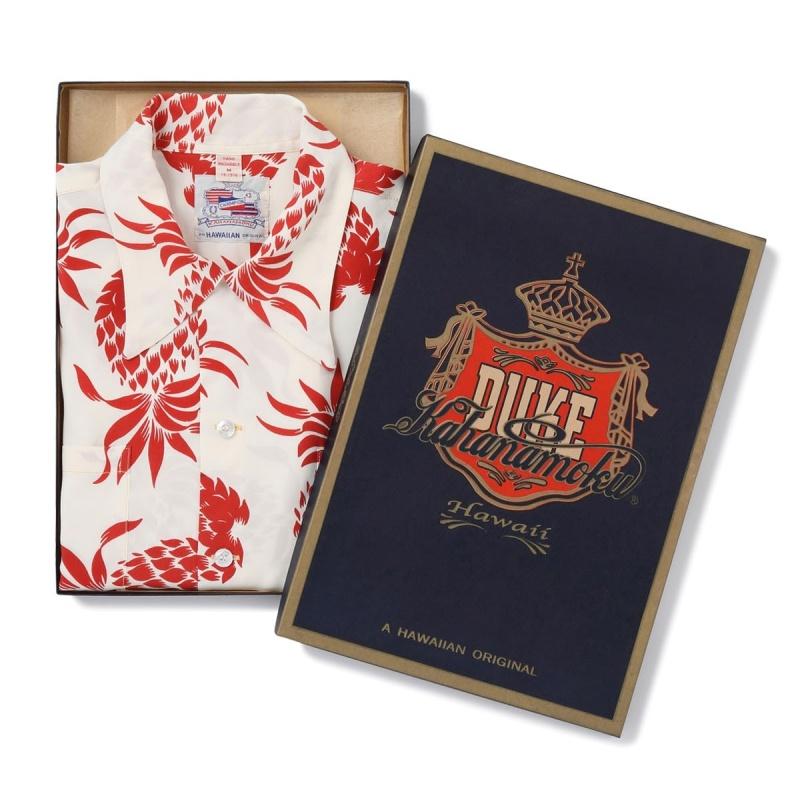 DUKE KAHANAMOKU デュークカハナモク【DK36201】【SPECIAL EDITION “DUKE'S PINEAPPLE” (SHORT SLEEVE) 】 パイナップル ハワイアン アロハシャツ RAYON100%_15