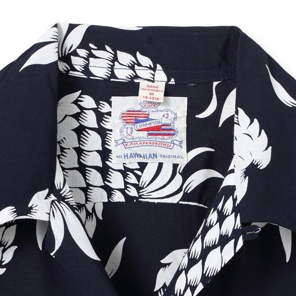 DUKE KAHANAMOKU デュークカハナモク【DK36201】【SPECIAL EDITION “DUKE'S PINEAPPLE” (SHORT SLEEVE) 】 パイナップル ハワイアン アロハシャツ RAYON100%_4
