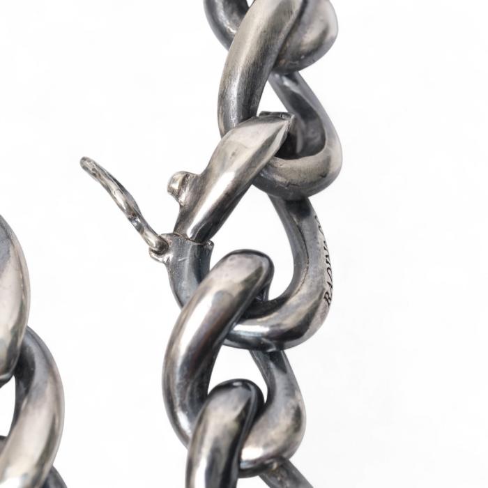 RAOING ローイング【Drop Chain Bracelet】ドロップチェーンブレスレット SILVER925 シルバーの画像
