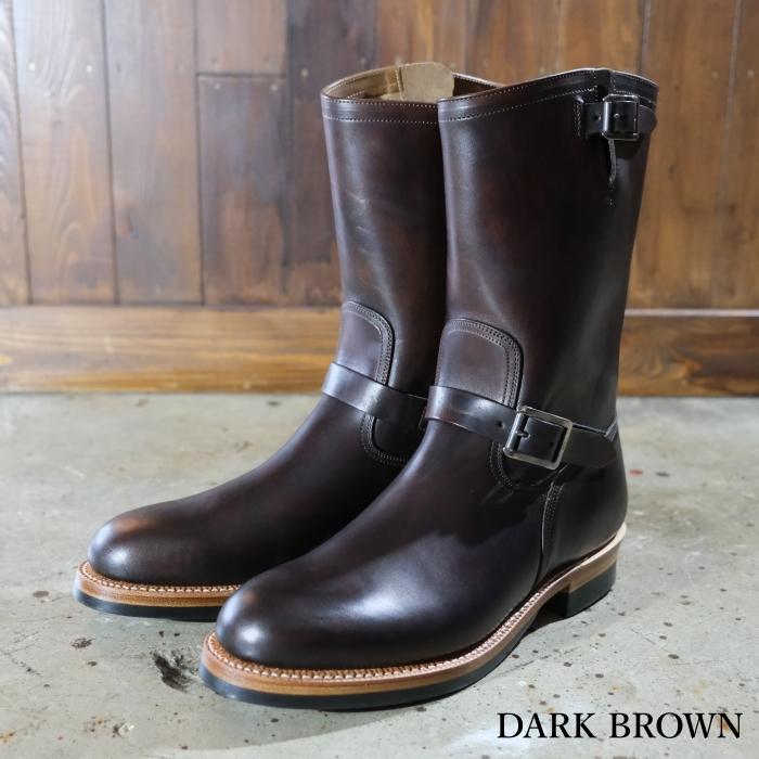 MOTOR NEW VINTAGE モーター【#1004 ITALIAN HORSEBUTT DRESS ENGINEER BOOTS】≪SILVER925バックル≫ LAHAINA別注モデル エンジニアブーツ 馬革 MOTOの画像