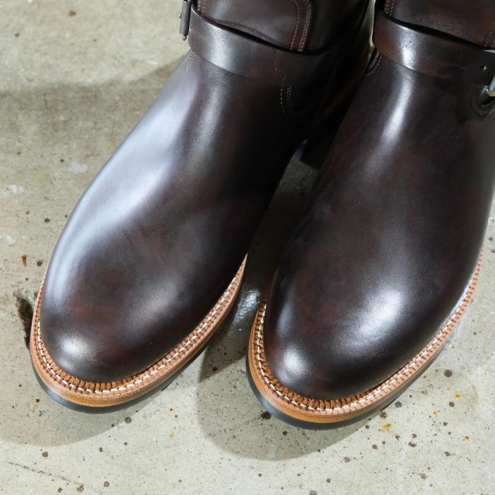 MOTOR NEW VINTAGE モーター【#1004 ITALIAN HORSEBUTT DRESS ENGINEER BOOTS】≪SILVER925バックル≫ LAHAINA別注モデル エンジニアブーツ 馬革 MOTOの画像