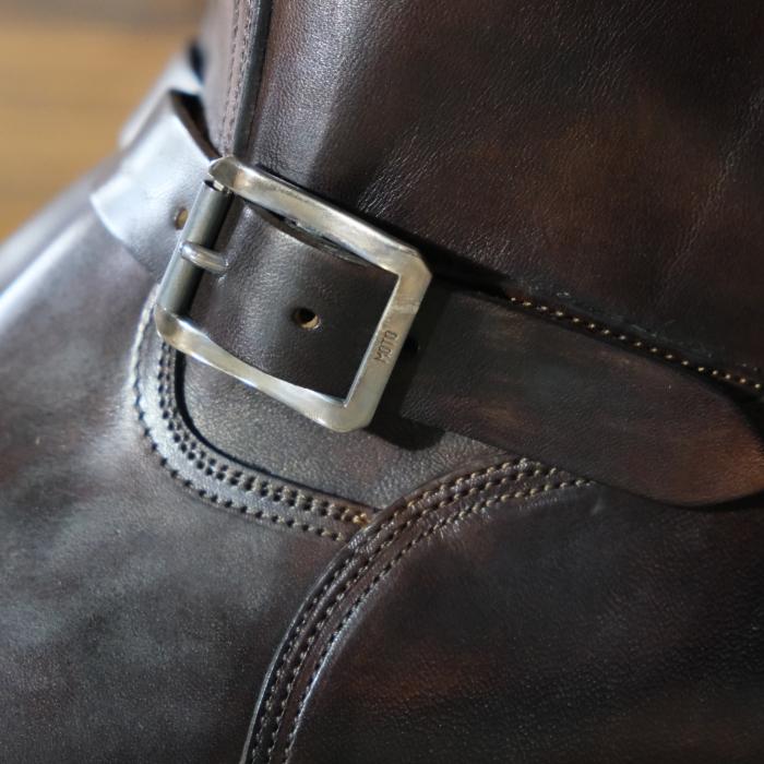 MOTOR NEW VINTAGE モーター【#1004 ITALIAN HORSEBUTT DRESS ENGINEER BOOTS】≪SILVER925バックル≫ LAHAINA別注モデル エンジニアブーツ 馬革 MOTOの画像