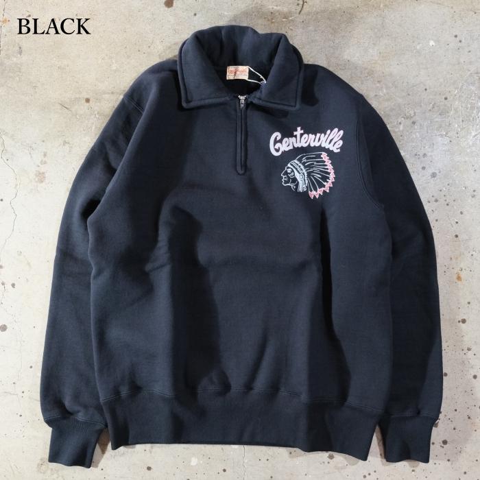 WHITESVILLE ホワイツビル【WV69618】【HALF ZIP SAWEAT SHIRT