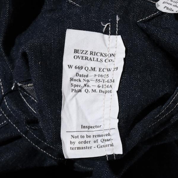 BUZZ RICKSON'S バズリクソンズ【BR41106】【TROUSERS, WORKING, DENIM