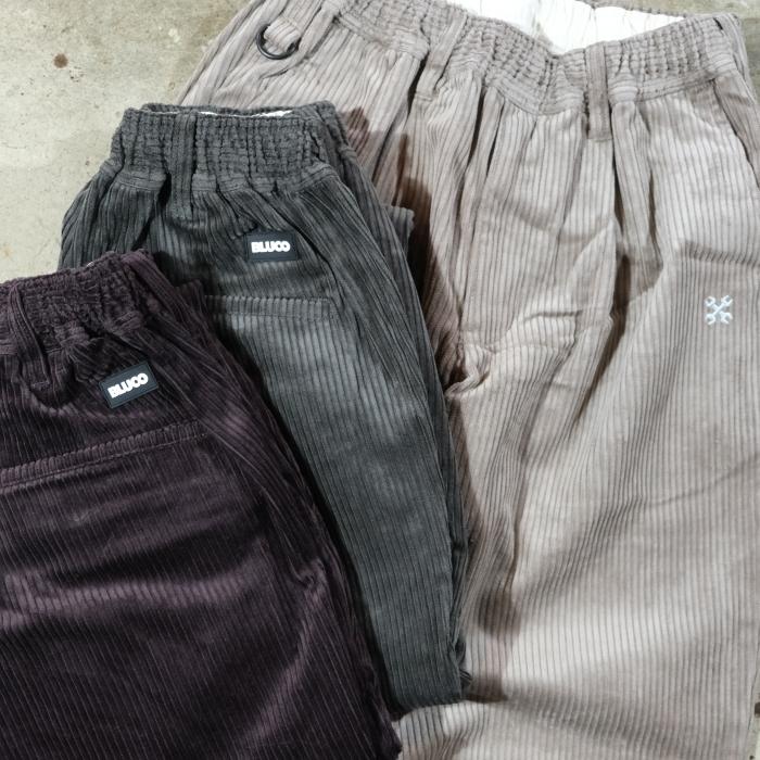 BLUCO ブルコ【155-41-037】【CORDUROY EASY WORK PANTS】コーデュロイ