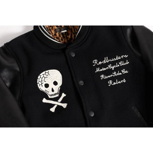 WESTRIDE ウエストライド【ROD BUSTERS JACKET】アワードジャケット スタジャン メルトンウールジャケット WOOL 馬革の画像