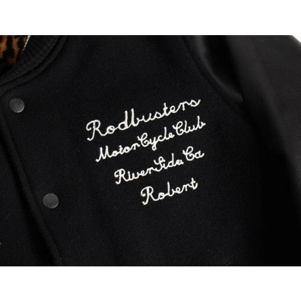 WESTRIDE ウエストライド【ROD BUSTERS JACKET】アワードジャケット スタジャン メルトンウールジャケット WOOL 馬革の画像