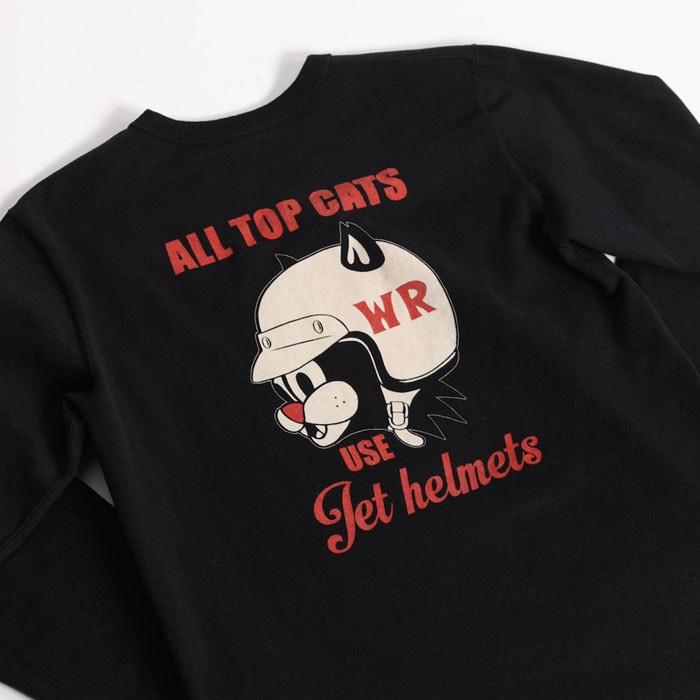 WESTRIDE ウエストライド【25-03】【PT.L.TEE】プリント長袖Tシャツ