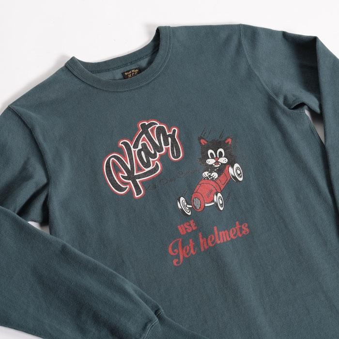 WESTRIDE ウエストライド【25-03】【PT.L.TEE】プリント長袖Tシャツ