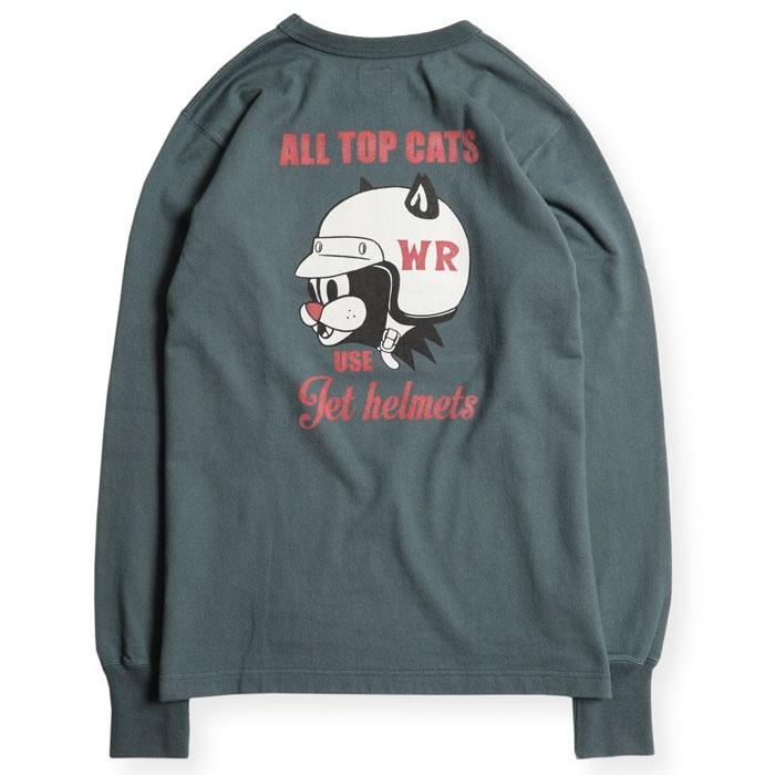 WESTRIDE ウエストライド【25-03】【PT.L.TEE】プリント長袖Tシャツ