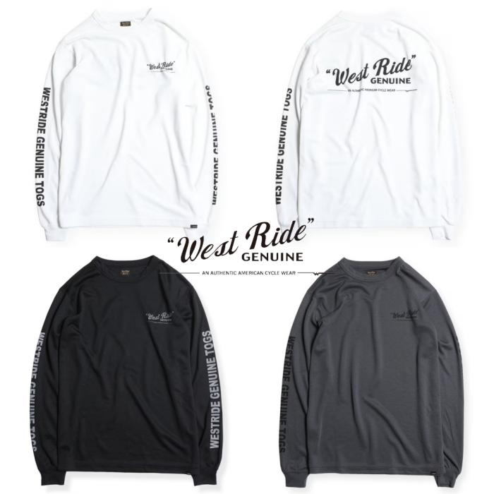 WESTRIDE ウエストライド【POWER DRY LONG TEE-1】≪GENUINE≫ パワー