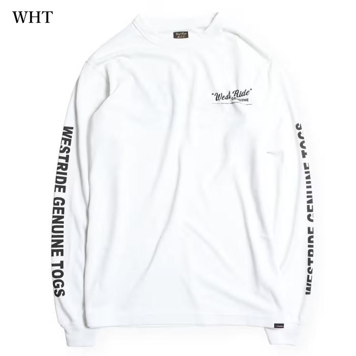 WESTRIDE ウエストライド【POWER DRY LONG TEE-1】≪GENUINE≫ パワー