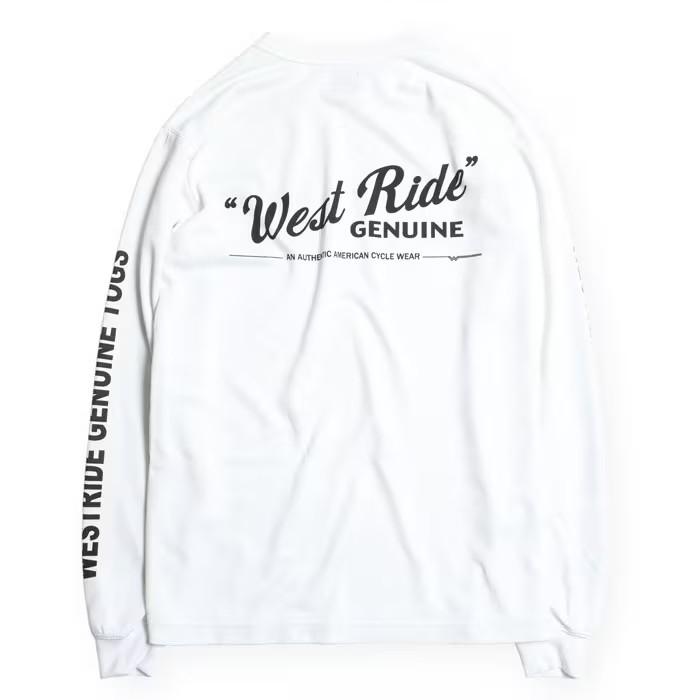 WESTRIDE ウエストライド【POWER DRY LONG TEE-1】≪GENUINE≫ パワー