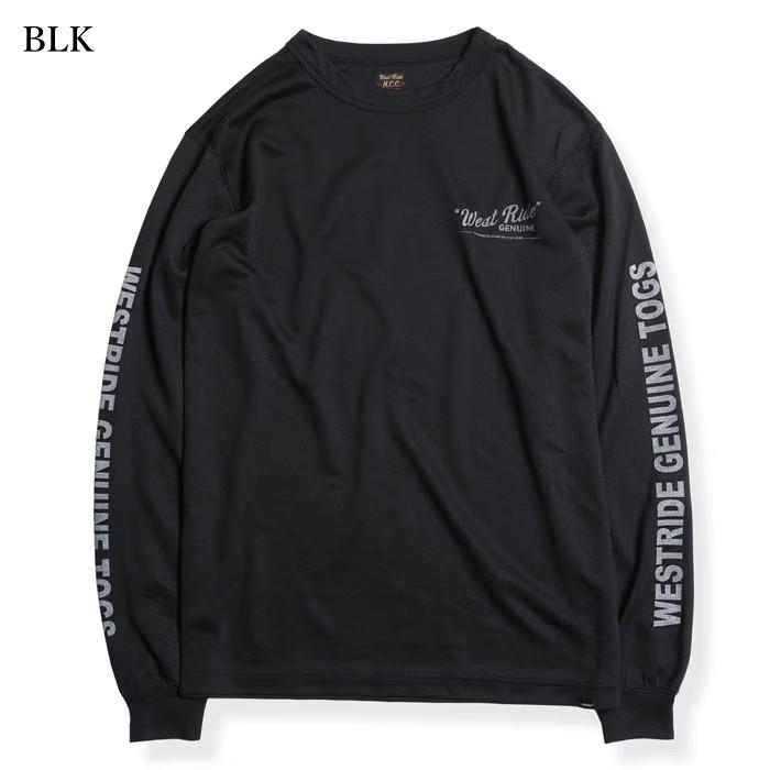 WESTRIDE ウエストライド【POWER DRY LONG TEE-1】≪GENUINE≫ パワー