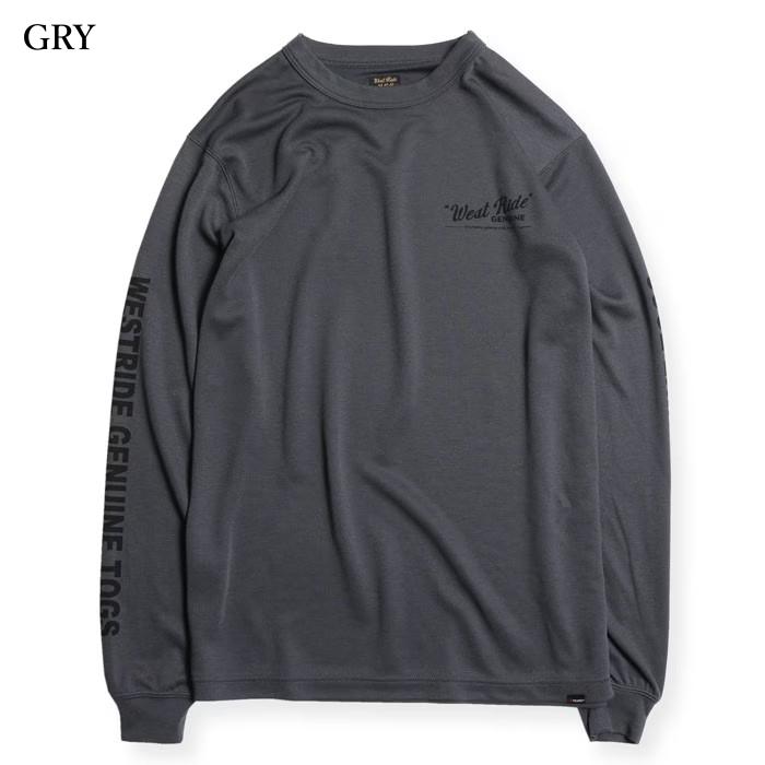 WESTRIDE ウエストライド【POWER DRY LONG TEE-1】≪GENUINE≫ パワー