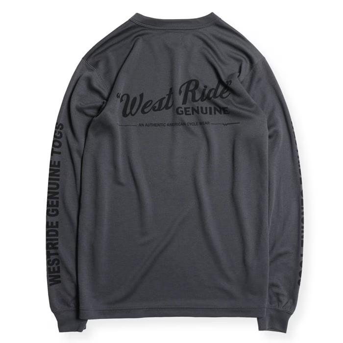 WESTRIDE ウエストライド【POWER DRY LONG TEE-1】≪GENUINE≫ パワー
