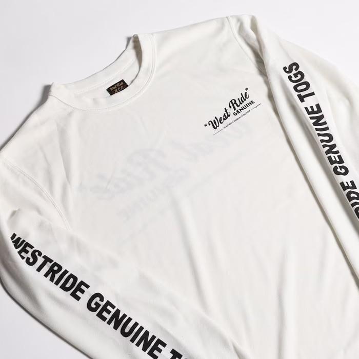 WESTRIDE ウエストライド【POWER DRY LONG TEE-1】≪GENUINE≫ パワー