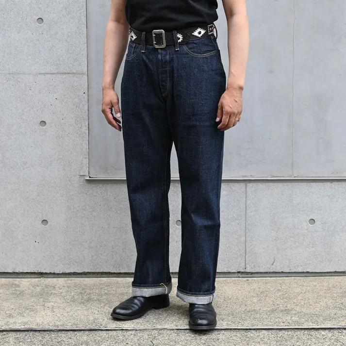 TROPHY CLOTHING トロフィークロージング【Lot.1604 Waist Overalls Dirt Denim】ウエストオーバーオールズ ダートデニム デニムパンツ 日本製の画像