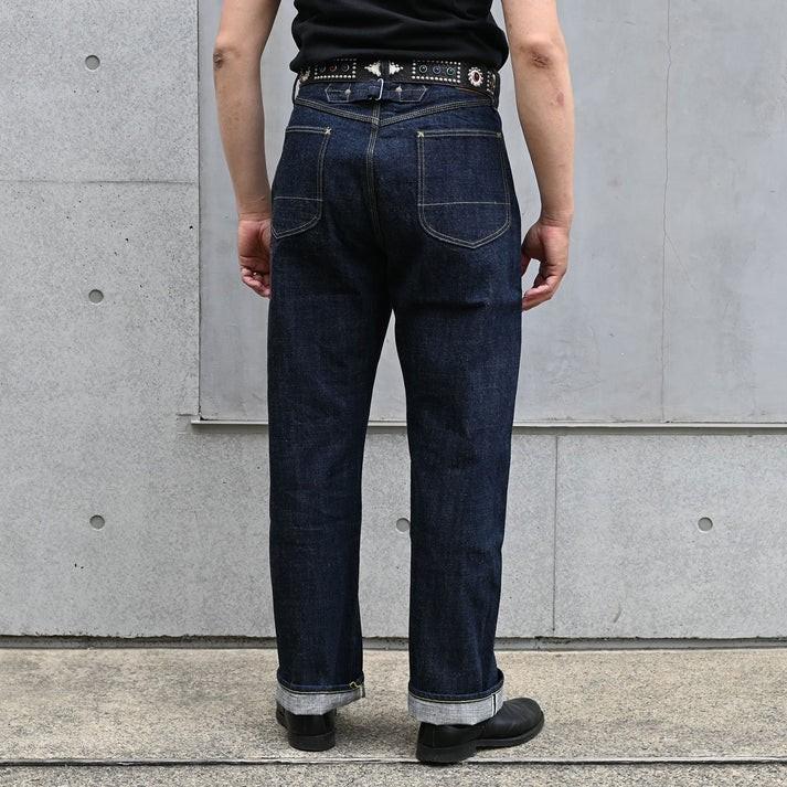 TROPHY CLOTHING トロフィークロージング【Lot.1604 Waist Overalls Dirt Denim】ウエストオーバーオールズ ダートデニム デニムパンツ 日本製の画像