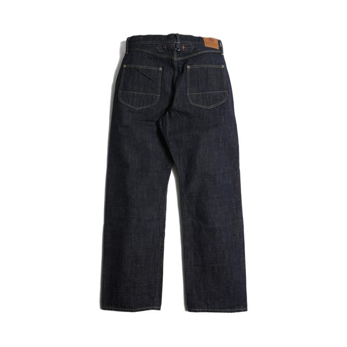 TROPHY CLOTHING トロフィークロージング【Lot.1604 Waist Overalls Dirt Denim】ウエストオーバーオールズ ダートデニム デニムパンツ 日本製の画像