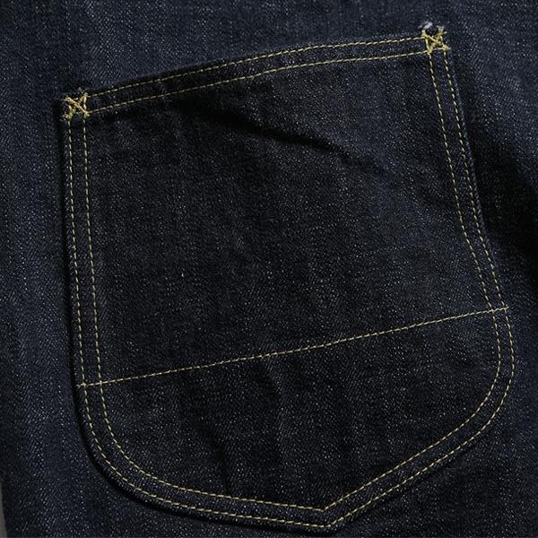 TROPHY CLOTHING トロフィークロージング【Lot.1604 Waist Overalls Dirt Denim】ウエストオーバーオールズ ダートデニム デニムパンツ 日本製の画像